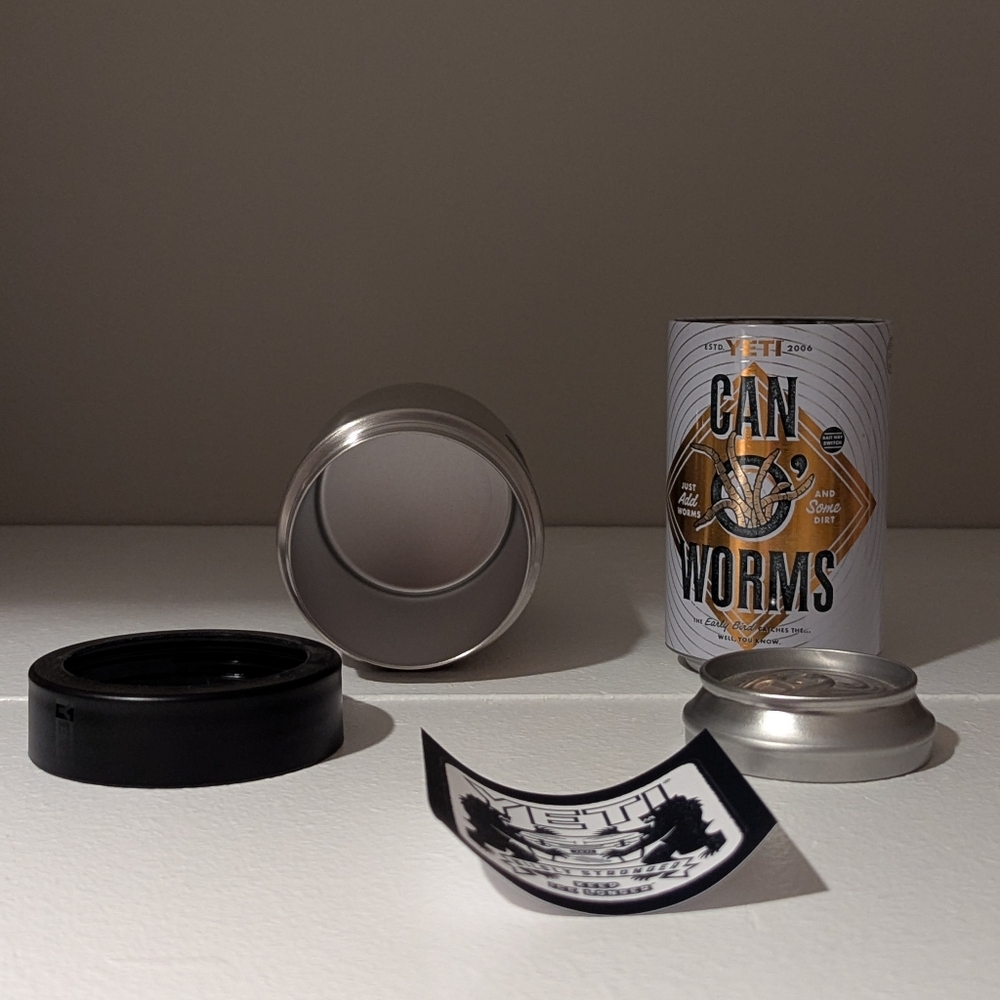 Yeti Can Tumbler Canisters For Soda & Beer Tailgating - Picture 6 of 11